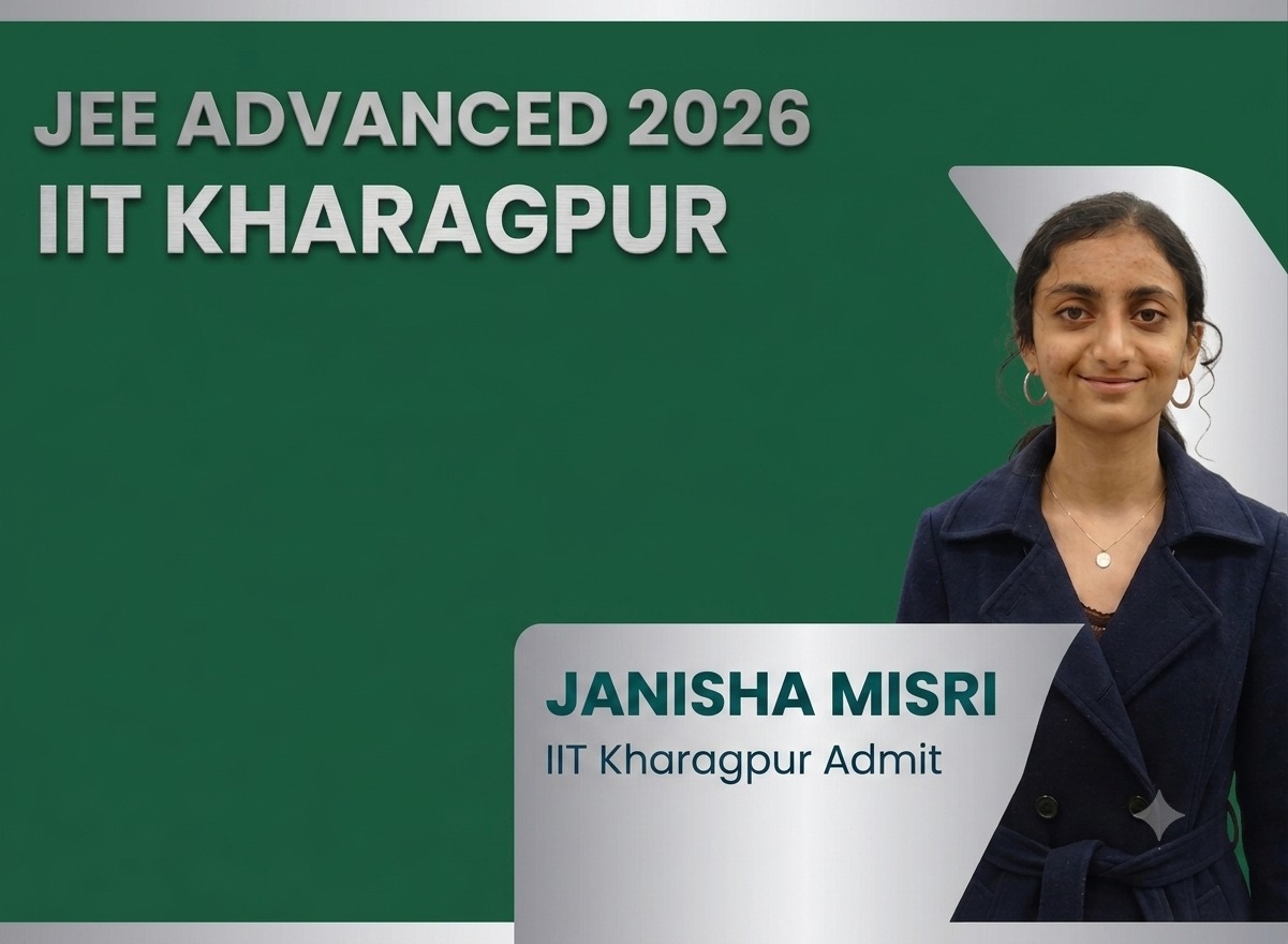 Janisha Misri — IIT Kharagpur, JEE Advanced 2026